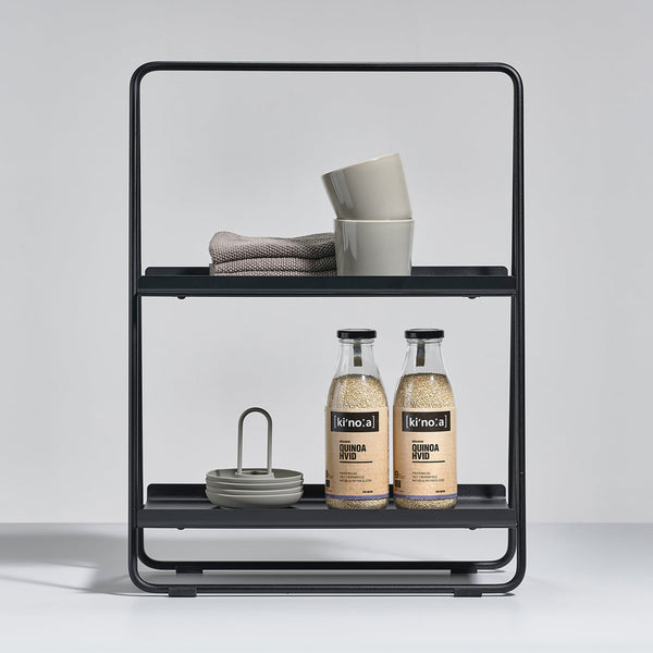 Zone Denmark A-Table Shelf Unit Black Large | Shelves | Simple Form