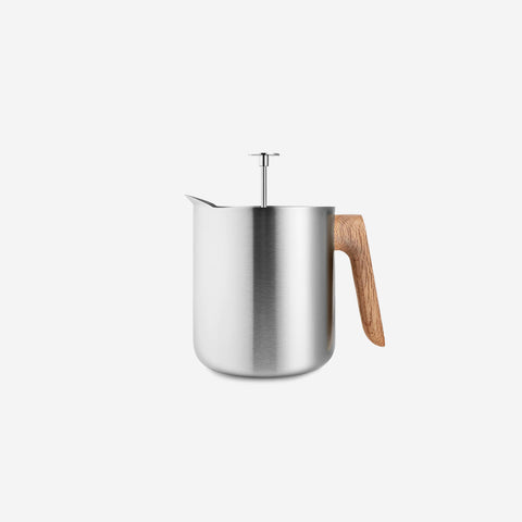 SIMPLE FORM. - Eva Solo Eva Solo Nordic Kitchen Tea Cafetiere Steel - 