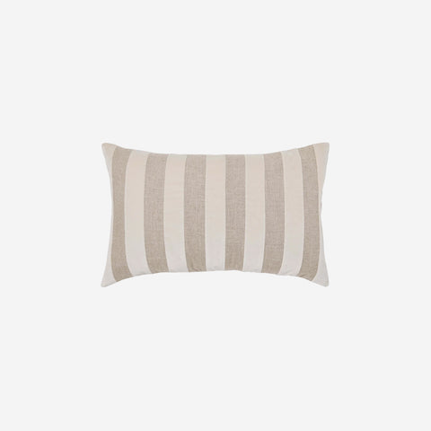 SIMPLE FORM. - LM Home L&M Home Etro Stripe Velvet Cushion Almond - 