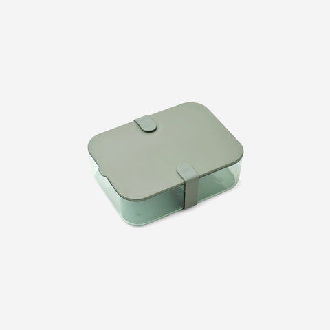 SIMPLE FORM. - Liewood Liewood Carin Lunch Box Large Faune Green - 