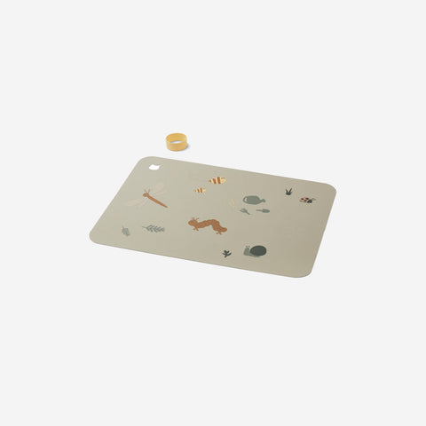 SIMPLE FORM. - Liewood Liewood Jude Placemat Nature Sandy - 