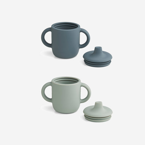 SIMPLE FORM. - Liewood Liewood Neil Cup Pack Whale Blue - 