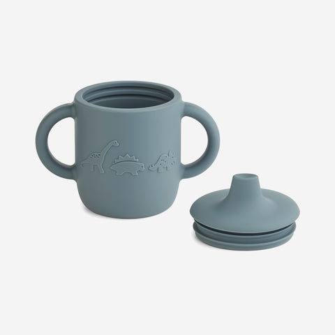 SIMPLE FORM. - Liewood Liewood Neil Cup Dino Whale Blue - 