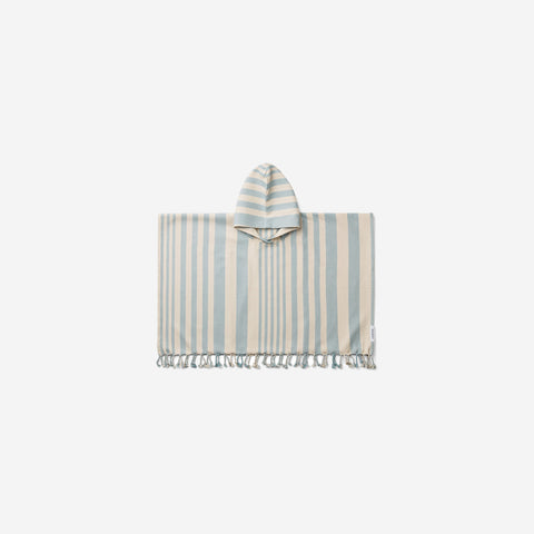 SIMPLE FORM. - Liewood Liewood Roomie Poncho Blue Sandy - 