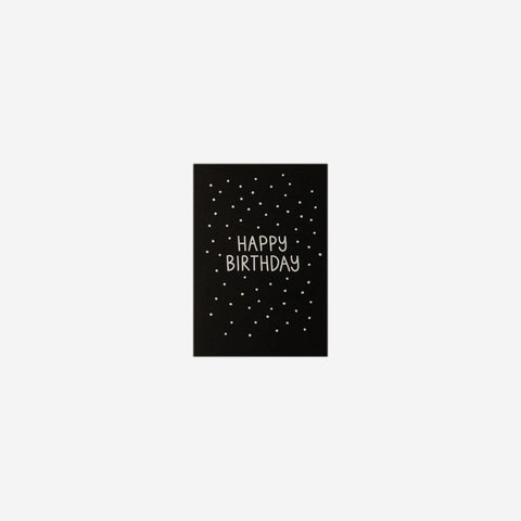 SIMPLE FORM. - Me and Amber Me & Amber Card Confetti Happy Birthday Capital - 