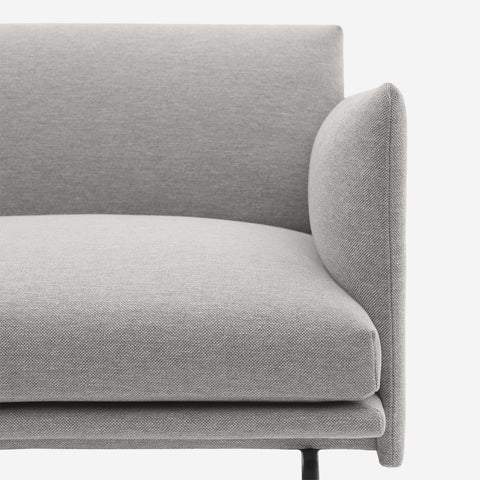 SIMPLE FORM. - Muuto Muuto Outline Sofa 3 Seater Clay 12 - 