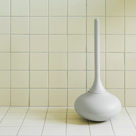 SIMPLE FORM. - Normann Copenhagen Normann Copenhagen Ballo Toilet Brush Grey - 