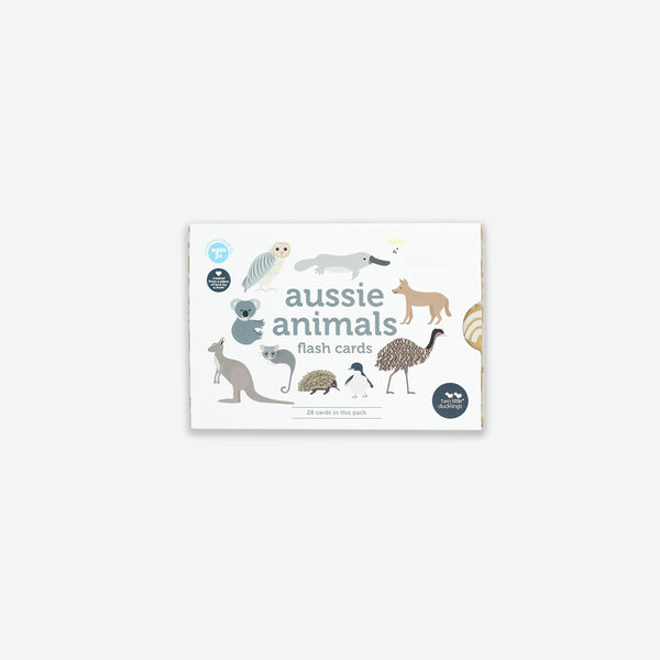 Two Little Ducklings Australian Animals Flash Cards | Learning | Simple ...