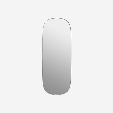 SIMPLE FORM. - Muuto Muuto Framed Mirror Large Grey - 