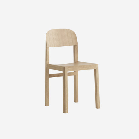 SIMPLE FORM. - Muuto Muuto Workshop Chair Oak - 