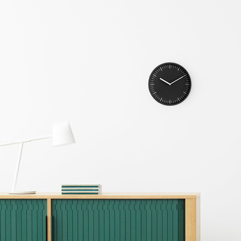 SIMPLE FORM. - Normann Copenhagen Normann Copenhagen Day Wall Clock Black - EX DISPLAY - 