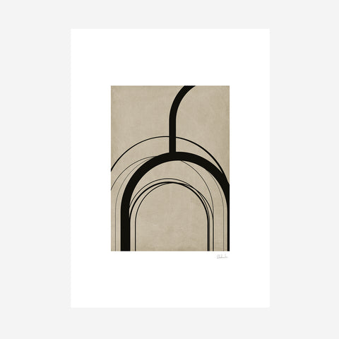 SIMPLE FORM. - The Poster Club Alexandra Papadimouli Arches Print - 