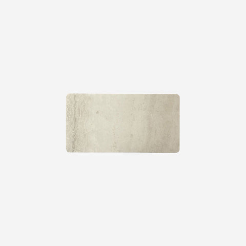 SIMPLE FORM. - Behr and Co Behr & Co Stone Rectangular Tray Travertine - 
