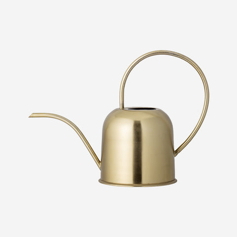 SIMPLE FORM. - Bloomingville Bloomingville Daisy Watering Can Gold Metal - 