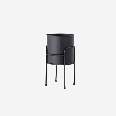SIMPLE FORM. - Bloomingville Bloomingville Lexi Planter Stand Black - 