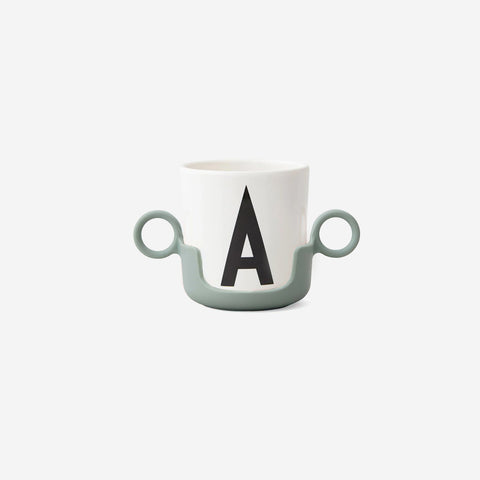 SIMPLE FORM. - Design Letters Design Letters Melamine Alphabet Cup Holder Green - 