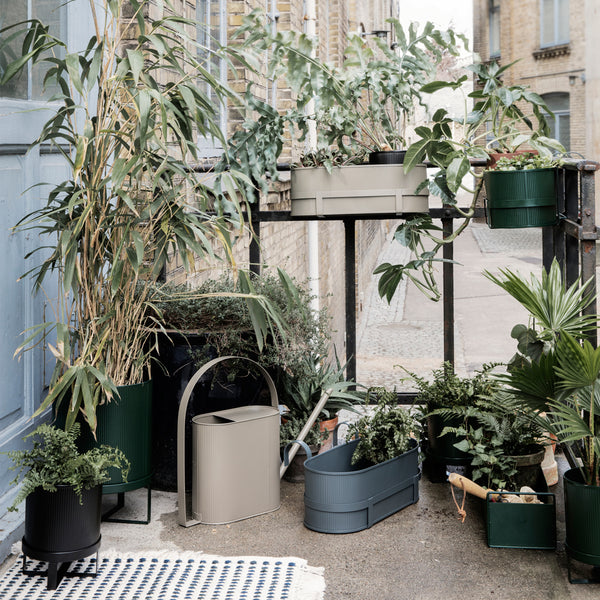 Ferm Living | Bau Balcony Pot Dark Green | Pots + Planters