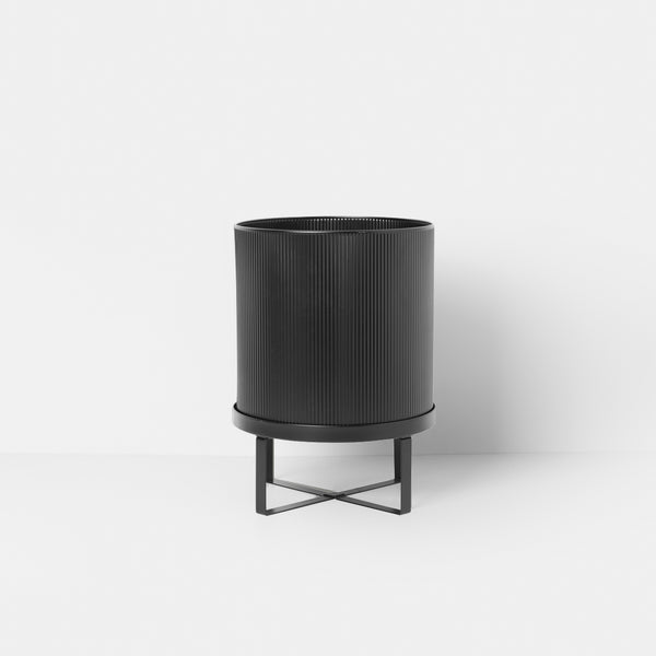 ferm living bau large plant pot Ferm Living | Bau Pot Large Black | Pots + Planters
