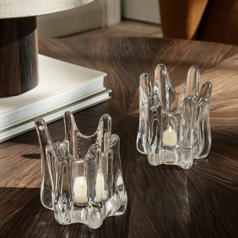 SIMPLE FORM. - Ferm Living Ferm Living Holo Tealight Candle Holder Clear - 