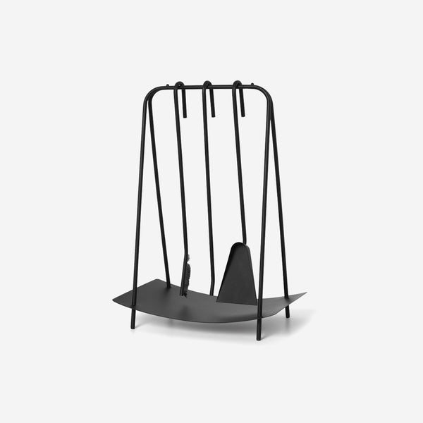 Ferm Living Port Fireplace Tools Black Design Objects Simple Form