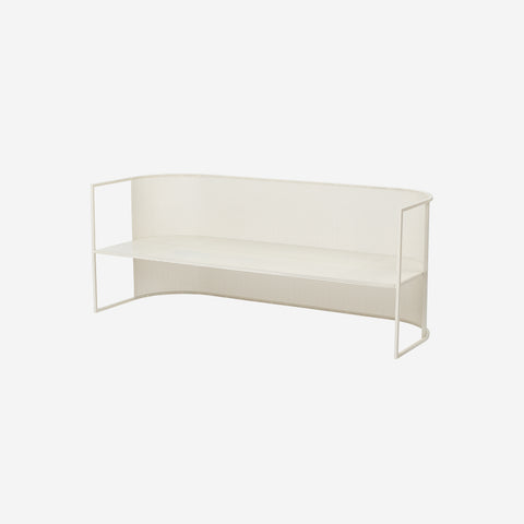 SIMPLE FORM. - Kristina Dam Kristina Dam Bauhaus Lounge Bench Off White - 