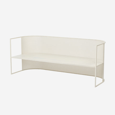 SIMPLE FORM. - Kristina Dam Kristina Dam Bauhaus Lounge Bench Off White - 