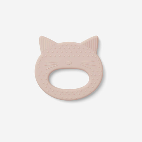 SIMPLE FORM. - Liewood Liewood Gemma Teether Cat Rose - 