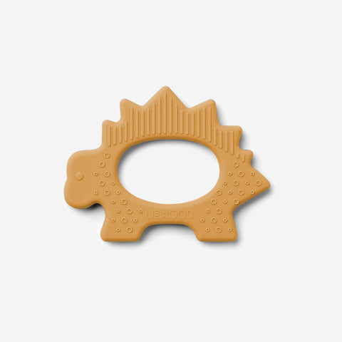 SIMPLE FORM. - Liewood Liewood Gemma Teether Dino Yellow Mellow - 