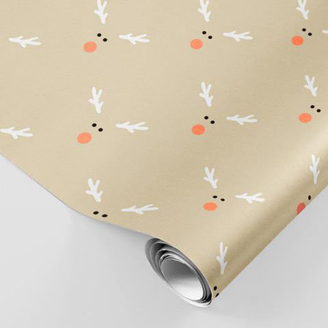 SIMPLE FORM. - Made Paper Co Made Paper Co Reindeer Wrapping Paper Roll - 