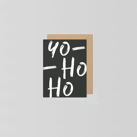 SIMPLE FORM. - Made Paper Co Made Paper Co Yo Ho Ho Card - 