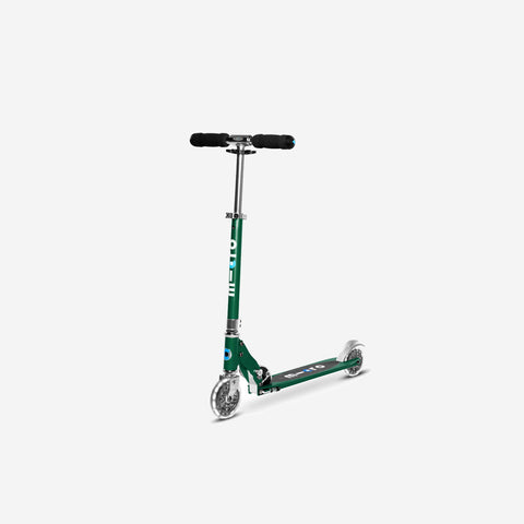 SIMPLE FORM. - Micro Scooters Micro Scooter Sprite LED Forest Green - 