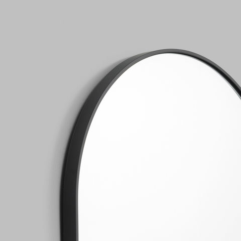 SIMPLE FORM. - Middle of Nowhere Middle Of Nowhere Bjorn Arch Floor Mirror Black - 