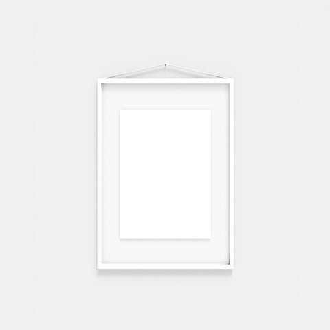 SIMPLE FORM. - Moebe Moebe Frame White A3 - 