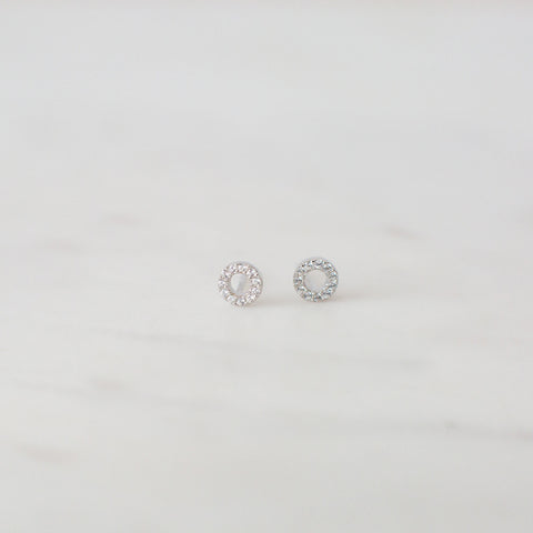 SIMPLE FORM. - Sophie Sophie Earrings Sparkle Oh Stud Clear - 