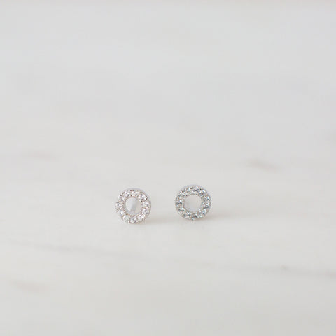 SIMPLE FORM. - Sophie Sophie Earrings Sparkle Oh Stud Clear - 