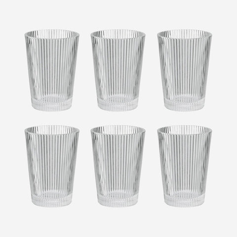 SIMPLE FORM. - Stelton Stelton Pilastro Drinking Glasses - 