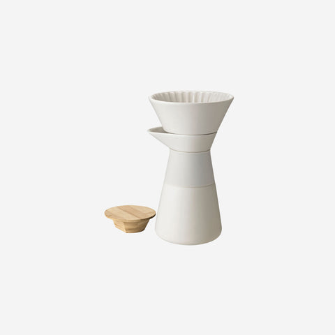 SIMPLE FORM. - Stelton Stelton Theo Slow Coffee Brewer Sand - 