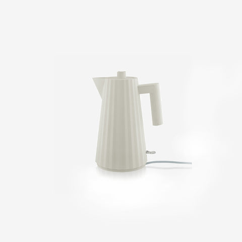 SIMPLE FORM. - Alessi Alessi Plisse Electric Kettle White - 