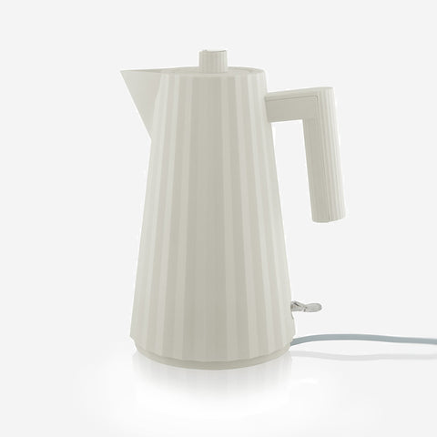 SIMPLE FORM. - Alessi Alessi Plisse Electric Kettle White - 