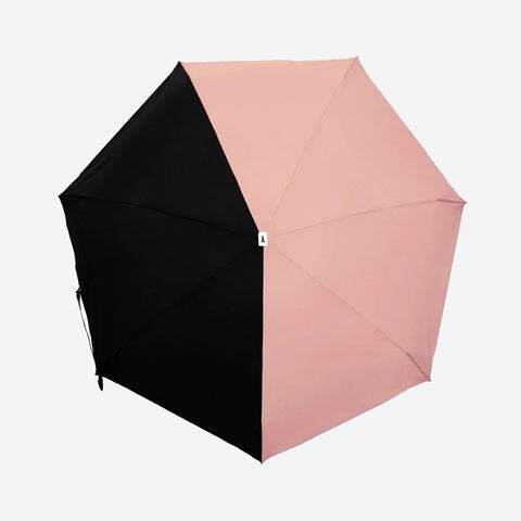 SIMPLE FORM. - Anatole Anatole Folding Umbrella Pink & Black - 