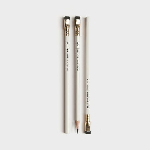 SIMPLE FORM. - Blackwing Blackwing Graphite Pencil White Pearl - 