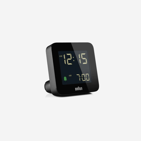 SIMPLE FORM. - Braun Braun BC09B LCD Alarm Clock Black - 