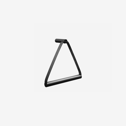 SIMPLE FORM. - By Wirth By Wirth Black Metal Towel Hanger - 