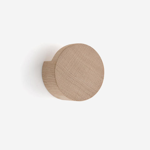 SIMPLE FORM. - By Wirth By Wirth Oak Wood Knot Hook Large - 