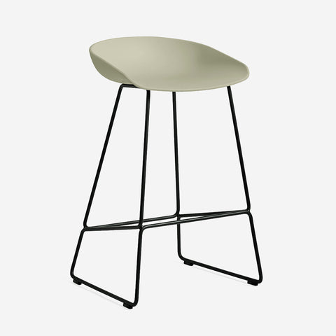 SIMPLE FORM. - HAY Hay About A Stool AAS38 Pastel Green - 