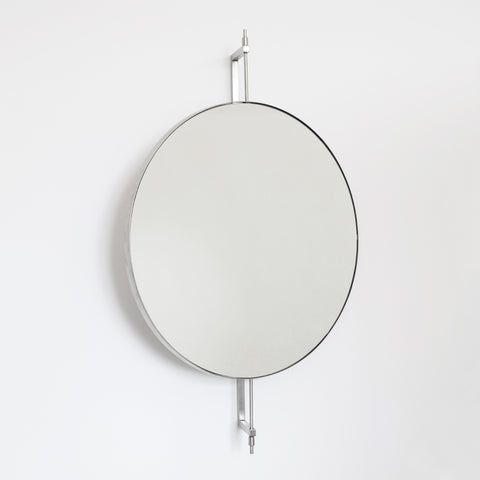 SIMPLE FORM. - Kristina Dam Kristina Dam Rotating Mirror Round Stainless Steel - 