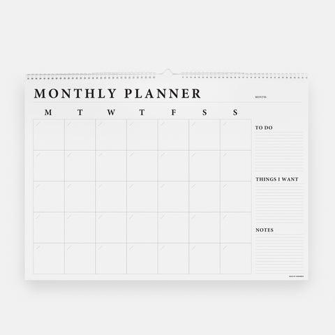 SIMPLE FORM. - Made of Tomorrow Made Of Tomorrow A2 Monthly Wall Planner - 
