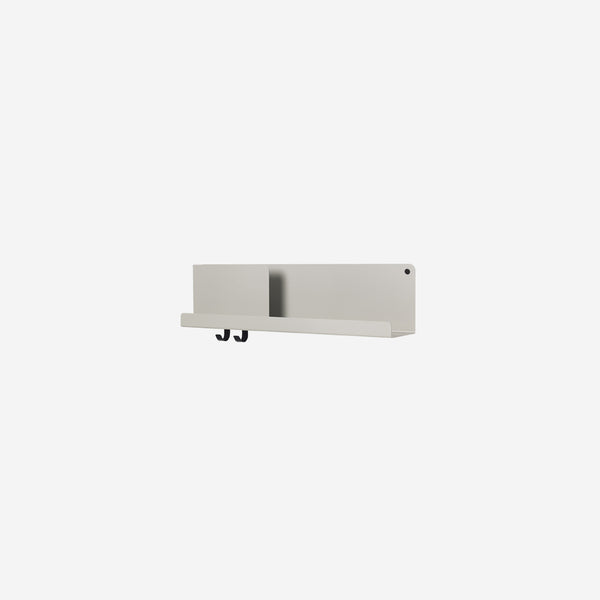 Muuto Folded Shelf Medium Grey | Wall Shelves | Simple Form