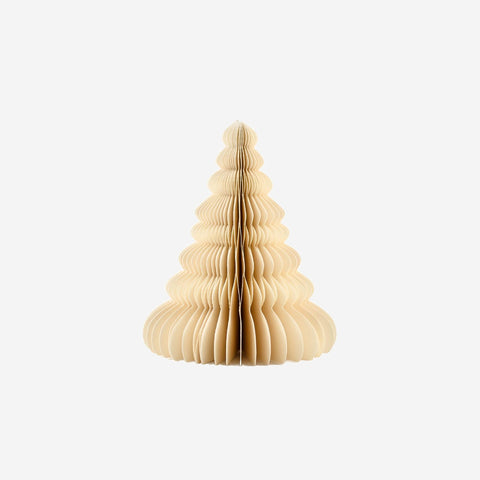 SIMPLE FORM. - Nordic Rooms Nordic Rooms Standing Paper Christmas Tree White 15cm - 