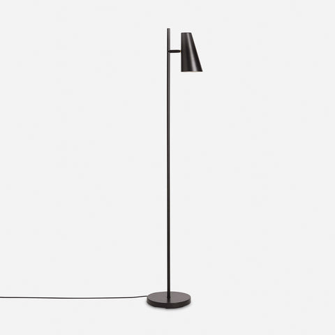 SIMPLE FORM. - WOUD Woud Cono Floor Lamp Black - 